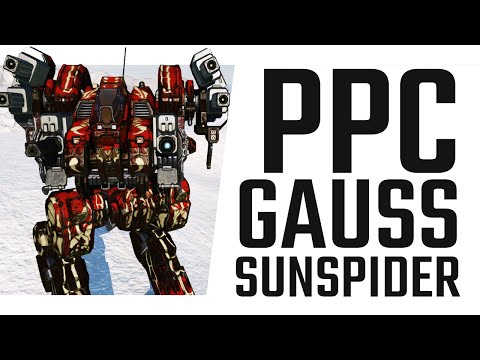 PPC + Gauss Sun Spider - Mechwarrior Online The Daily Dose #909