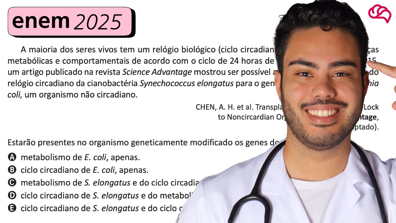 Resolução em Vídeo — Questão 92 ENEM 2025