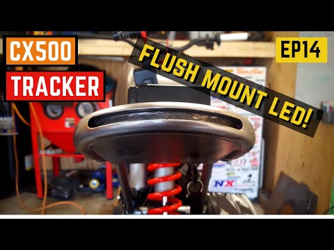CX500 Build - Cafe Racer LED Taillight Fabrication - EP14