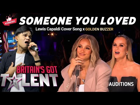 GOLDEN BUZZER : Super Beautiful Voice Singing Someone You Loved - Lewis Capaldi On BGT Auditions