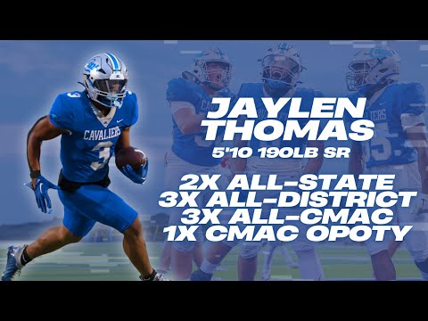 2025 Jaylen Thomas Preseason Hype Video