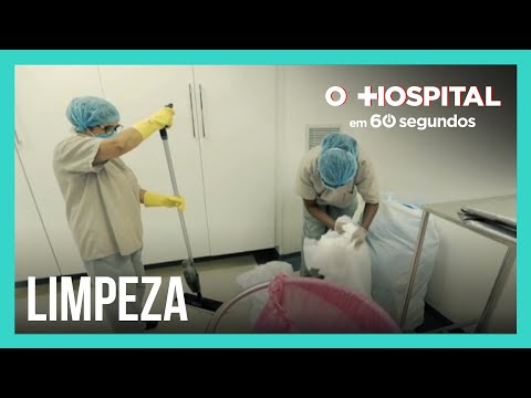Veja como funciona o serviço de limpeza de um centro cirúrgico | O Hospital em 60s