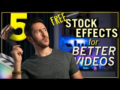 5 FREE STOCK Final Cut Pro effects to IMPROVE YOUR EDITING GAME (NO PLUG INS)
