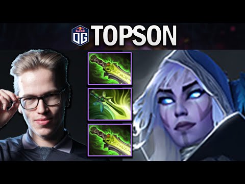 OG.TOPSON DROW RANGER WITH DOUBLE ETHEREAL - DOTA 2 7.27 GAMEPLAY
