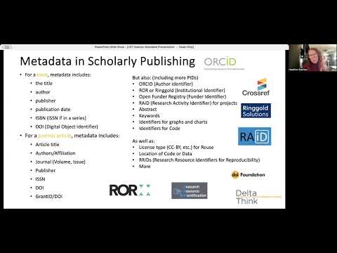 ソーシャル・データサイエンス学科 What is Metadata And why you should care －Heather Staines氏（Delta Think）