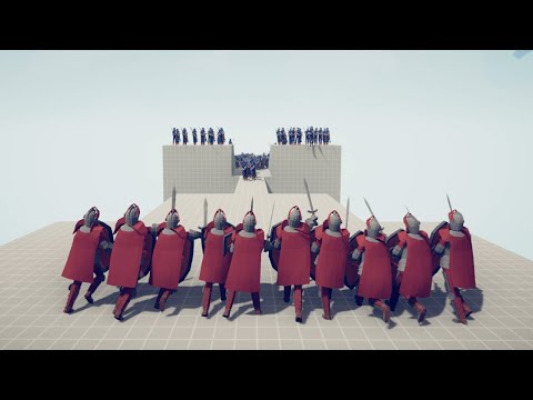 100x ARCHERS + CATAPULT vs  KNIGHTS - Totally Accurate Battle Simulator