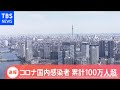 【速報】コロナ国内感染者 累計１００万人超