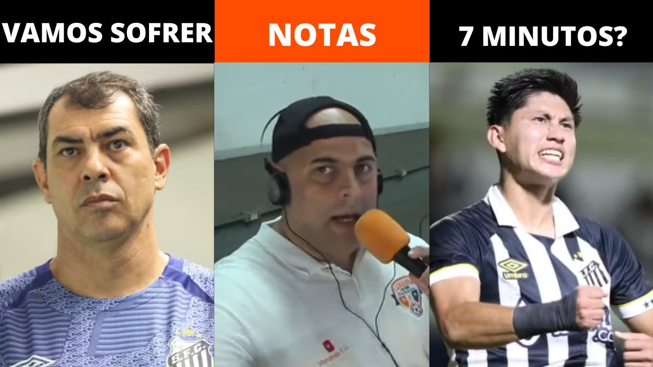 VAMOS SOFRER! | SANTOS "ARRANCA" EMPATE EM MAIS UMA ATUAÇÃO RUIM | NOTAS DOS JOGADORES