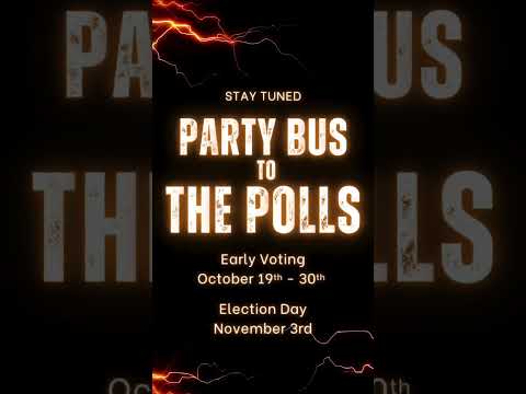 Party Bus to The Polls