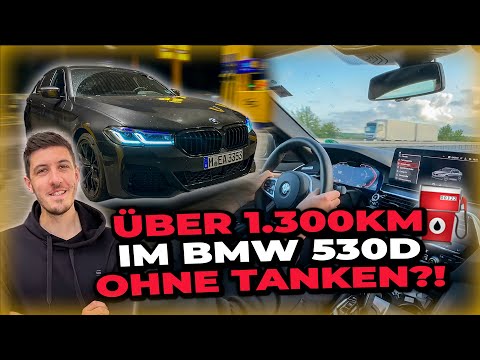 ÜBER 1.300km im BMW 530d DIESEL-Bimmer?! ⛽️😳 | Dominik Fisch