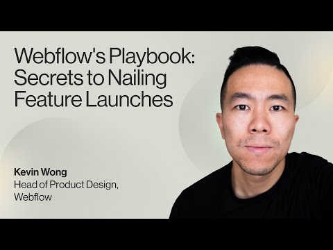 Kevin Wong, Head of Design, Webflow - YouTube