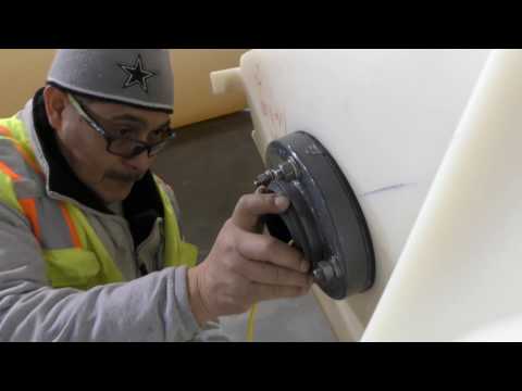 Installing Polyethylene Tank Dome Fittings