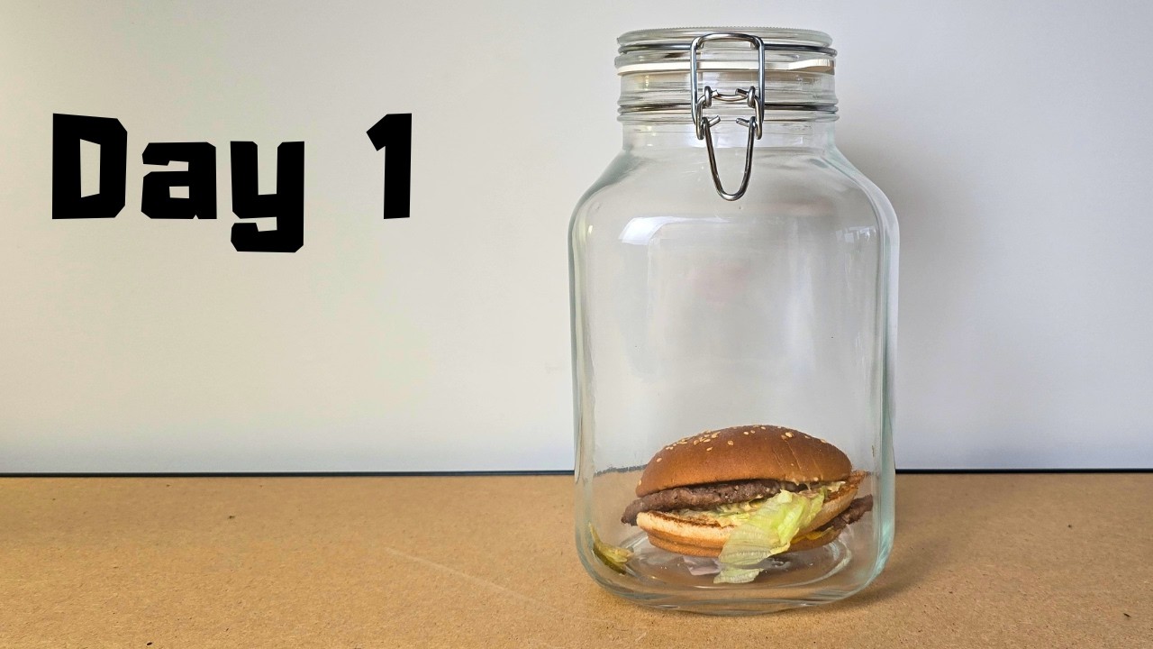 I Sealed a Big Mac in a Jar For 50 Days