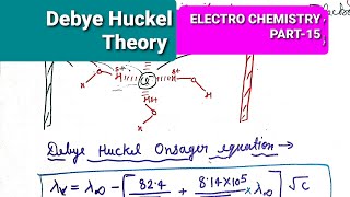 preview picture of video 'DEBYE HUCKEL THEORY (QUALITATIVE APPROACH) डिबाई हकल सिद्धांत'