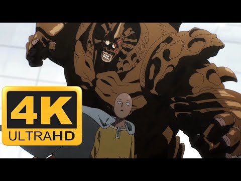 Saitama & Genos vs. Carnage Kabuto English Dub [4K 60FPS]