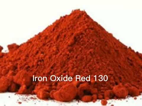 Iron Oxide Red 130 25 kg, Form: Powder, Purity: 99%