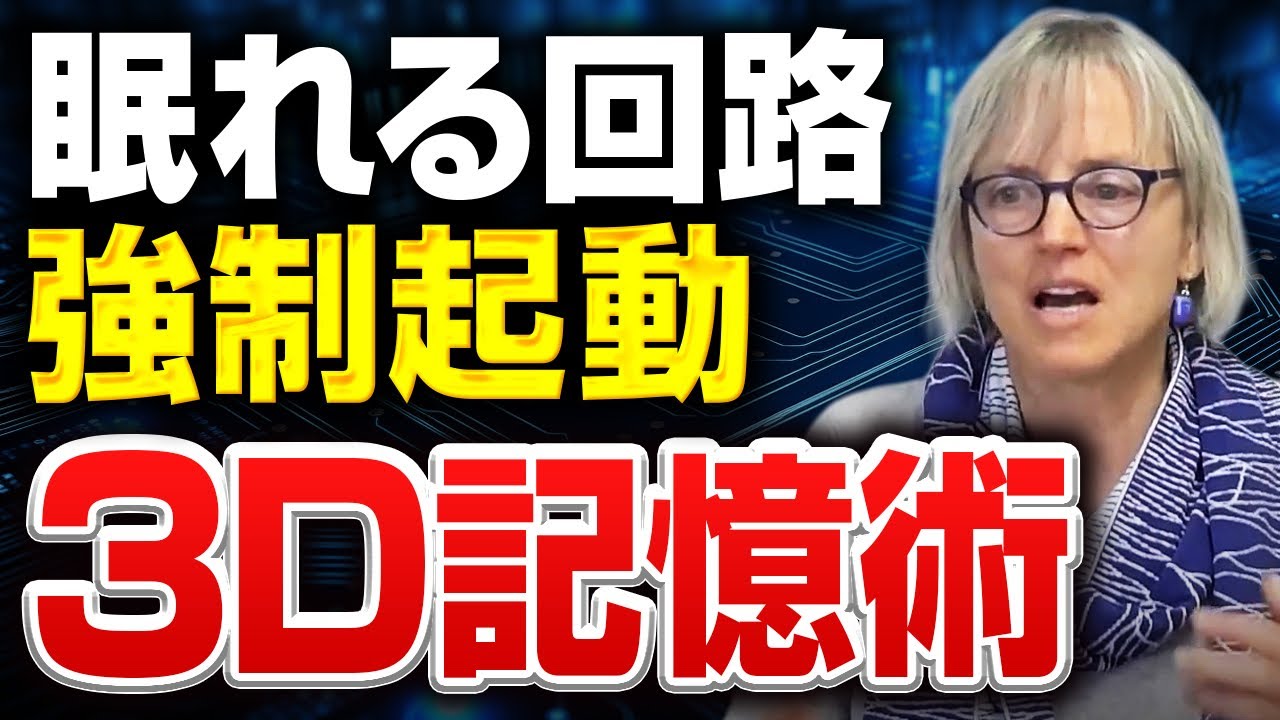 【MIT脳科学】「記憶力」は存在しない。脳の物理構造から導き出した「3D記憶術」