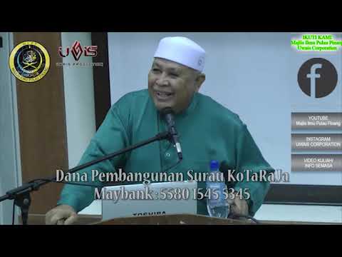 Tabiat Kita Suka Curi Masa Waktu Kerja | Almarhum Datuk Seri Abu Hassan Din al Hafiz
