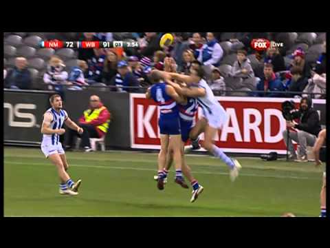 Round 7, 2012 - Hamish McIntosh injury