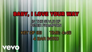 Peter Frampton - Baby, I Love Your Way (Karaoke)