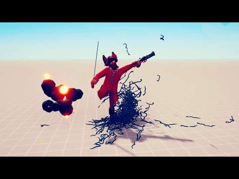 Tiny Snake Swarm vs Units - TABS Totally Accurate Battle Simulator