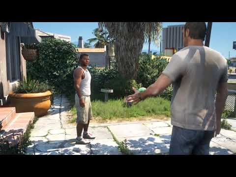 Trevor roast Franklin (The 'N' word)