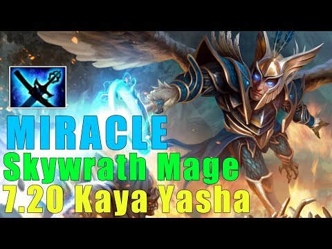 Miracle Skywrath Mage Mid 10 Minute GODLIKE DOTA 2 7 20 New Item Kaya and Yasha