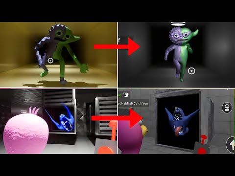 Jester & Nabnab Moments - School Monster Escape 4 vs Garten of Banban 4