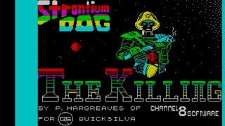 Strontium Dog : The Killing - on the ZX Spectrum 48K !! with Commentary