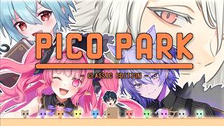 【 PICO PARK 】#ヒラめおムたま で完全初見PICOPARK♡【 几 / 紡生ムルク / 火ノ乃たま / ヒラツカ・クロ / めんだこちゃん 】