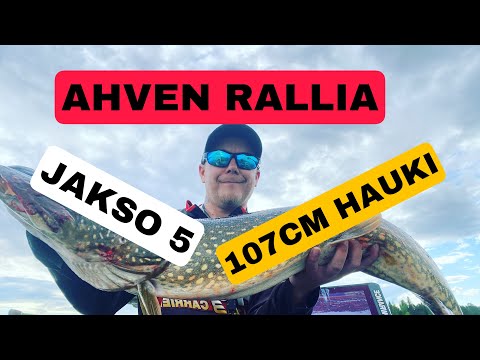 POTTUKOIRA KALASTAA 2022- JAKSO 5-  AHVEN RALLIA- NUORISO KALAAN- 107CM HAUKI