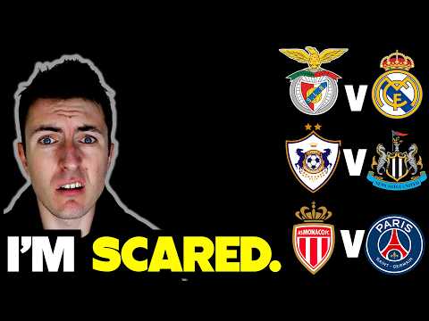 PREDICTING Champions League Play-Offs..