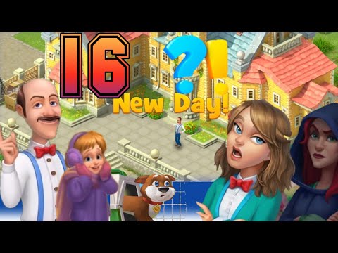 GardenScapes GamePlay,New Day New Area, Constraction Of A Villa Garden (Part 16)