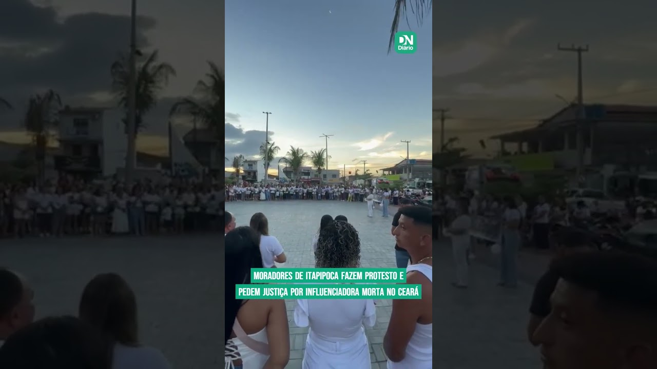 Imagem da notícia 'Sem o assassino preso, não vivemos o luto', diz irmão de influencer morta em Itapipoca