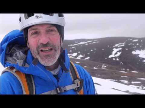 Security on steep ground - stomper belay