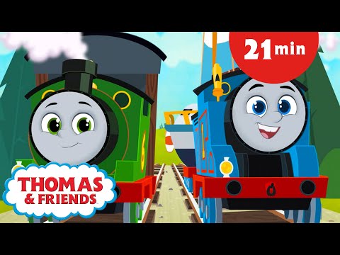 Thomas & Friends™ All Engines Go – Best Moments | Backwards Day | + more Kids Cartoons - Kids TV Series, Kingdom Kids Zone - Thomas & Friends