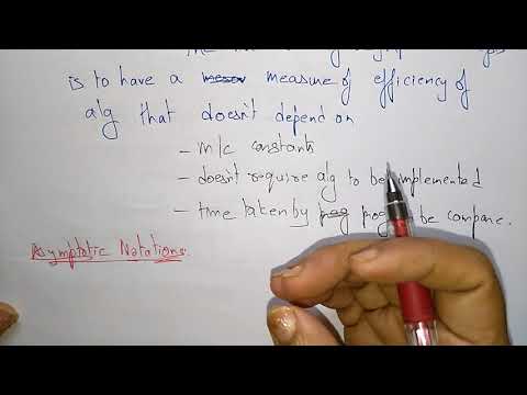 Asymptotic notation | Design Algorithms | Lec 6 | Bhanu Priya