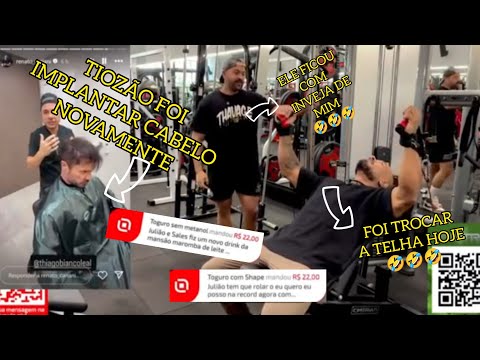 CARIANI FAZ NOVO IMPLANTE CAPILAR E CHAT E BALESTRIN ZOA ELE! CHAT ZOA O BALESTRIN LIVE PIX 
