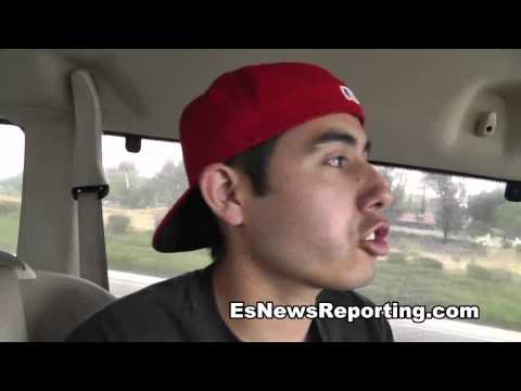 KO Artist Jesus Cuellar on sparring Mikey Garcia - EsNews Boxing