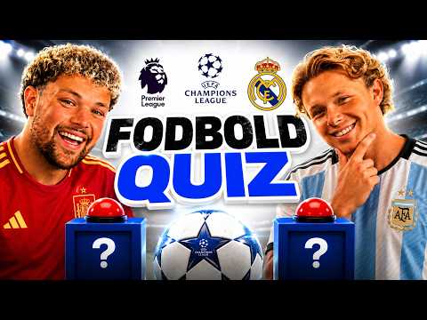 10 Personer vs Fodbold Quiz