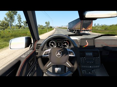 Mercedes-Benz G65 AMG 2012 - Euro Truck Simulator 2 | Logitech G29 Steering Wheel Gameplay