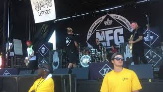 New Found Glory- Ready and Willing - Warp Tour June 29, 2016 at Nashville