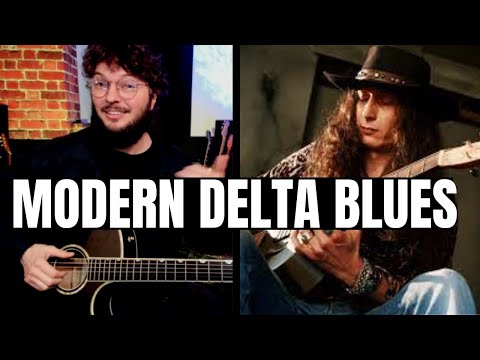 How to Groove like Justin Johnson- Modern Delta Blues/ Hill Country Style Guitar Lesson