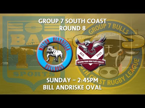 2018 Group 7 RL 1st Grade Round 8 - Milton-Ulladulla Bulldogs v Albion Park-Oak Flats Eagles
