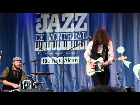 Oli Brown Band at Montreal Jazz festival 2012 - Performing Mr Wilson