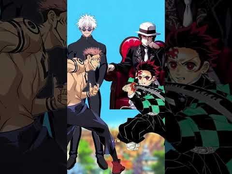 Gojo Sukuna Vs Tanjiro & Muzan