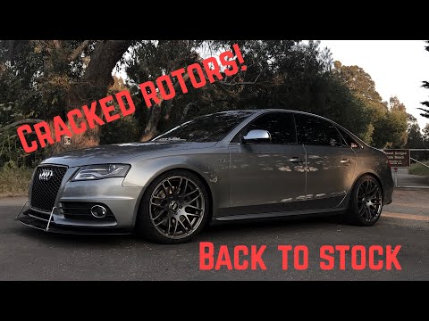 DIY: Installing Front rotors and pads on your Audi S4...(B8 Platform)