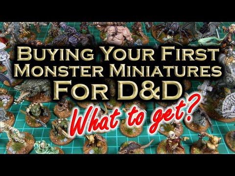 Tips & Tricks #20 : Buying your first D&D / RPG miniatures