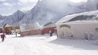 preview picture of video 'Snow ride in Dombay, Caucasus Mountains, Karachayevo-Cherkesiya, Russia'