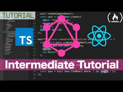 GraphQL Server Intermediate Tutorial - Boilerplate with Typescript, PostgreSQL, and Redis